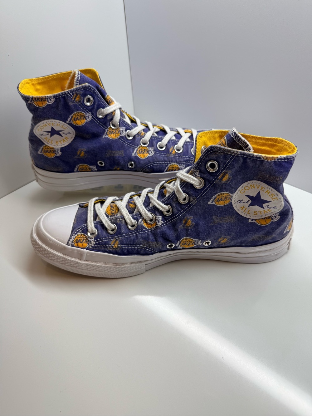 NBA x Converse Chuck Taylor All Star 70 High “Los Angeles Lakers Franchise” 💜💛
